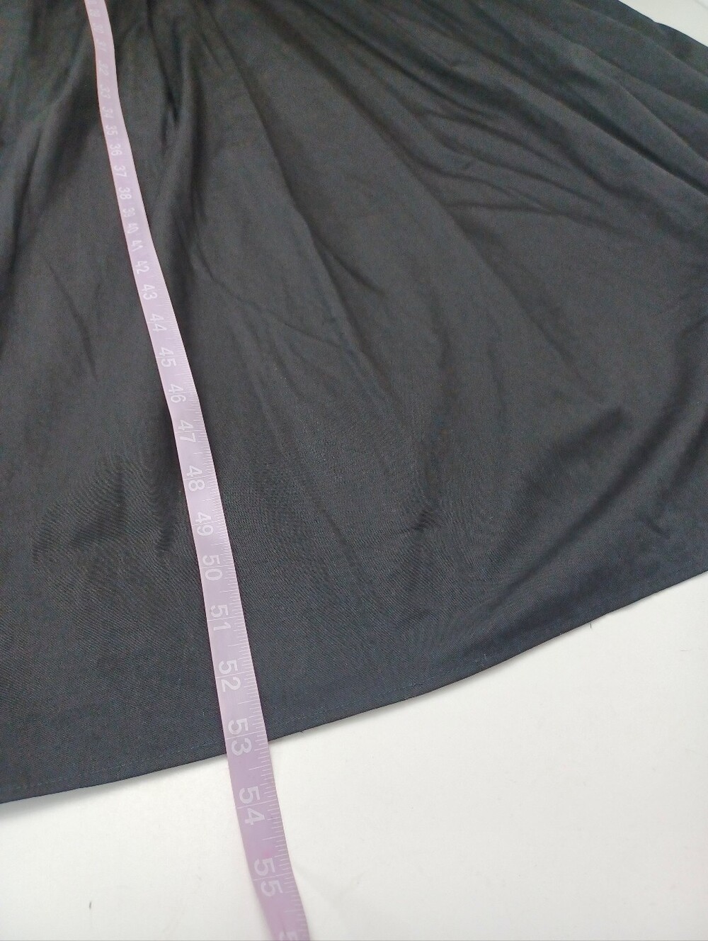 Marcella NYC Mila Maxi Dress Size M Women Off The Shoulder Pockets In Black - Picture 12 of 14